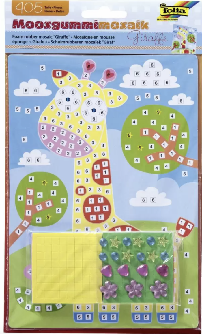 Στιγμιότυπο οθόνης 2024-10-25, 7.56.13 μμ Μωσαϊκό Με Ψηφίδες, 405τμχ, Καμηλοπάρδαλη - Image 1